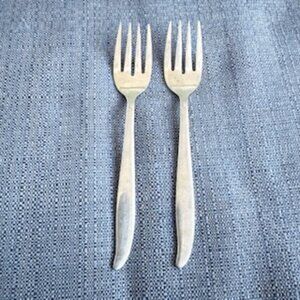 🍴 Vintage UNIMARK Stainless Japan Fork Set – Mid-Century Modern (2)